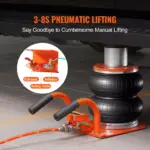 3-Ton Pneumatic Air Jack with Telescopic Lift for Cars & Light Trucks 4 63197 247c89