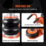 3-Ton Pneumatic Air Jack with Telescopic Lift for Cars & Light Trucks 7 63197 ee5f32