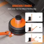 5-Ton Pneumatic Air Jack with Adjustable Handle & Non-Slip Rubber Pad 6 63259 0efeb8