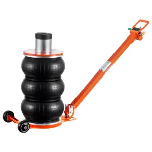 5-Ton Pneumatic Air Jack with Adjustable Handle & Non-Slip Rubber Pad