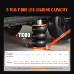 5-Ton Pneumatic Air Jack with Adjustable Handle & Non-Slip Rubber Pad 4 63259 1cc102