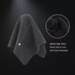 Edgeless Dual-Pile Microfiber Detailing Towel 16 x 16 in – Ultra Absorbent 5 63349 352099