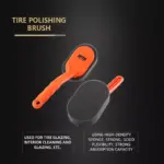 Long Handle Tire Shine Applicator Pads for Clean, Glossy Wheels (2-Pack) 5 63407 b3dfb9