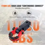 2-Inch Heavy-Duty Shackle Hitch Receiver with D-Ring for Towing & Recovery 5 63428 d241ac