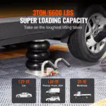 3 Ton Triple Air Bag Pneumatic Car Jack – Fast Lift Heavy Duty Garage Jack 4 63481 590be7