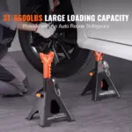3 Ton Adjustable Double Locking Jack Stands for Cars, SUVs & Trucks 4 63590 c00d18