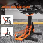 440lb Hydraulic Motorcycle Lift Stand Adjustable Dirt Bike Jack 4 63600 e28f1e