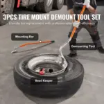 Heavy-Duty Tire Mount & Demount Tool Kit for 22.5"-24.5" Tires 4 63646 5603c5