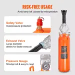 8L Tire Bead Seater 120 PSI Portable Handheld Tire Inflator Tool 8 63665 802d61