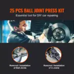 25-Piece Heavy Duty Ball Joint Press & Removal Tool Kit 5 63674 9af80d