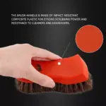 Horsehair Car Interior Detailing Brush with Nylon Handle 7 63731 723d67