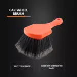 Scratch-Free Wheel & Tire Cleaning Brush with Soft Nylon Bristles 4 63744 a1551b