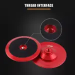 5" Aluminum Backing Plate for Rotary Polishers with M14 Thread 4 63786 2c38d0