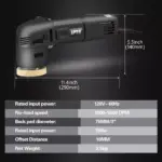 3-Inch Dual Action Orbital Car Polisher Kit, Variable Speed 780W 8 63840 435519