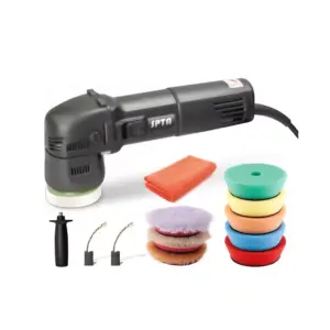 3-Inch Dual Action Orbital Car Polisher Kit, Variable Speed 780W