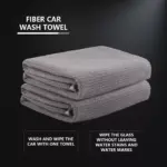 Waffle Weave Microfiber Car Drying Towel 25x34 in, 450 GSM Super Absorbent 4 63873 569831