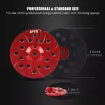 5 Inch Dual Action Polisher Backing Plate for 125MM Car Buffing Pads 8 64008 ca90f1