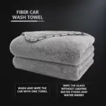 Super Absorbent 900 GSM Gray Microfiber Car Drying Towel 5 64043 a2ab6d