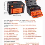 450-Piece Mechanics Tool Set with Deep & Standard Sockets and Storage Case 8 64109 72f30c