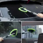 Windshield Cleaning Tool with Extendable Handle & Microfiber Pads 5 64232 9ddd6b