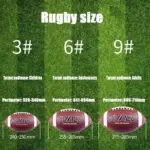 Professional American Football Rugby Ball 6 64234 1df00a