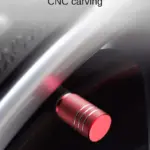 Universal Aluminum Car Tire Valve Stem Caps 5 64247 aa146b