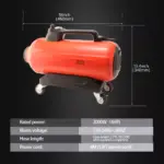 High-Power Car Dryer Blower 6 64335 dbb467