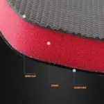 3 Inch Car Hand Applicator Clay Pad Kit with Grip for Waxing & Tire Care 6 64382 c28e10