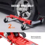 Heavy Duty Car Wheel Dolly with Ratchet Jack 1500 lbs Capacity 4 64404 8f3d09