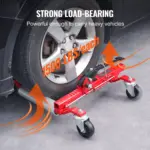 Heavy Duty Car Wheel Dolly with Ratchet Jack 1500 lbs Capacity 5 64404 918e24