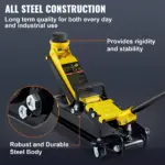 2.5 Ton Low Profile Hydraulic Floor Jack Heavy Duty Steel Racing Car Jack 5 64424 64ae25