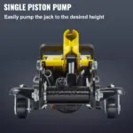 2.5 Ton Low Profile Hydraulic Floor Jack Heavy Duty Steel Racing Car Jack 7 64424 da170a