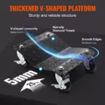 Car Tire Wheel Dolly Vehicle Skates 1500 lbs Capacity with 360° Casters 5 64464 b00eea