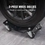 Car Tire Wheel Dolly Vehicle Skates 1500 lbs Capacity with 360° Casters 4 64464 c68538
