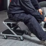2-in-1 Z-Creeper Seat with 6 Wheels Low Profile Folding Garage Stool 7 64486 1a0ec2