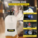 10L Transmission Fluid Pump with Dual Control & 14 Adapters for Oil Change 6 64498 99c0c0