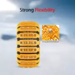 Anti-Skid Car Tire Chains - Heavy Duty Snow Traction Chains for Cars & SUVs 6 64519 c6fc18