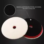 Polishing Wool Pad for Car Detailing - 3"/5"/6" Scratch Removal & Finishing Pad 4 64539 d24708
