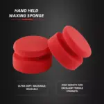 4-Inch Hand Wax Applicator Sponge for Car Polishing & Waxing 4 64551 5917f2