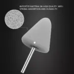 Flexible Shaft Cone Polishing Pad Set – 5Pcs Gray Foam Pads for Car Detailing 6 64581 7b99e8