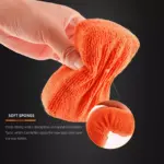 Premium Microfiber Car Wash Sponge & Cleaning Pads - 2 Pack 4 64667 02ef09