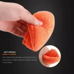 Soft Microfiber Car Wax Applicator Mitt – High Absorbent Wax Foam Pad for Polishing and Finishing 6 64669 ecc7b0