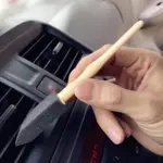 Car Air Conditioner Vent & Grille Cleaner Brush – Wooden Handle Auto Detailing Brush 7 64681 9a95e3