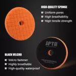 3"/5"/6" Orange Heavy Cut Polishing Pad for Car Buffing and Compound Polishing 4 64737 cf3f7d