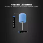 5-Piece Flexible Shaft Cylinder Polishing Pad Set for Car Detailing 8 64748 65adc6