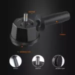 3-Inch Dual Action Power Polishing Tool with Pads for Cordless Drills 6 64789 609f6e