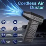 Portable Turbo Jet Fan Electric Air Duster with Type-C Fast Charging, 130,000 RPM 5 64828 5ba881