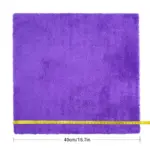 350GSM Super Absorbent Edgeless Microfiber Car Wash & Drying Towel 16"x16" 10 64890 f72f75