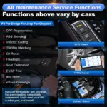 Advanced Automotive Diagnostic Scanner for Chrysler Jeep Dodge with AutoAuth 8 64908 d8aef2