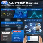 Advanced Automotive Diagnostic Scanner for Chrysler Jeep Dodge with AutoAuth 5 64908 ef8113